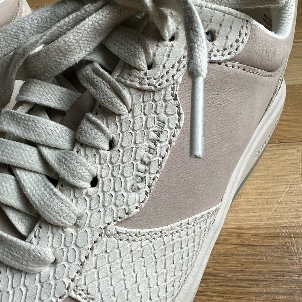Cole Haan GrandPro Crossover Sneaker, Dove-silver Birch Snake Print, size 10.5M - Picture 7 of 12